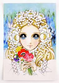 日本原裝現貨少女畫高橋真琴明信片單張14 8 10cm價格比價資訊 淘寶網 coloring book art art inspiration art