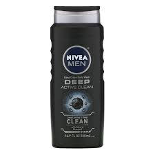 Nivea Men Deep Clean Body Wash Deep Active Clean 16 9 Fl Oz 500 Ml Iherb