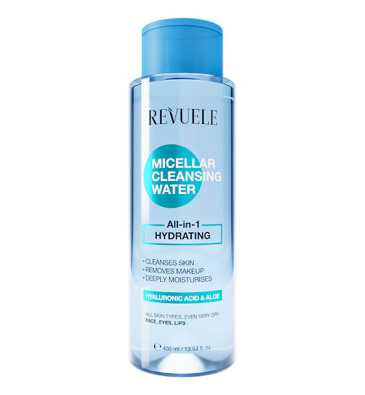 REVUELE MICELLAR CLEANSING WATER ALL-IN-1 HYDRATING, 400 ML