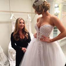 Kleinfeld Bridal On Instagram A Behind The Scenes Look At Today S Pninatornai Photoshoot With Glamourmag Wedding Dresses Dream Wedding Dresses Ball Dresses