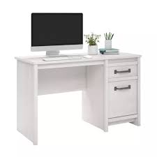 Aldeen Computer Desk Ivory Oak Room Joy In 2020 Desk Cheap Office Furniture Computer Desk