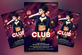 Color Club Night Free Psd Flyer Template Free Psd Flyer Templates Free Psd Flyer Psd Flyer Templates