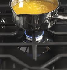 How big is the range on a kenmore gas stove? Best Buy Ge 5 0 Cu Ft Self Cleaning Freestanding Gas Range Slate Jgb660eejes