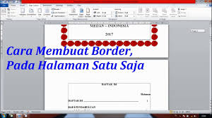 Cara Menggabungkan Potrait Landscape Dalam Satu File Word Tips Word Youtube