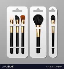 makeup brush packaging design beauty