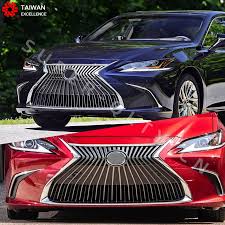 For Lexus ES200 ES250 ES300H 2018- Radiator Grille Full of Chrome Frame  Molding Trim Body Kit - AliExpress