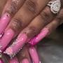 Black women with long nails from www.tiktok.com