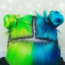 Like What You See Follow Me For More Nhairofficial Half Dyed Hair Dyed Hair Split Dyed Hair