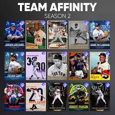 Our card builder is a fun tool that allows you to mockup any card you want into the mlb the show 21 format. Team Affinity Season 2 Legends Future Stars Mlb The Show