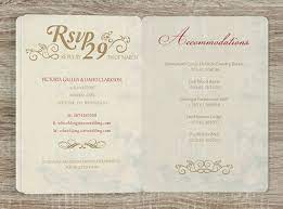 Inside Rsvp Page And Accommodations Wedding Invitation Information Pages Vintage Passp Bespoke Wedding Invitations Bespoke Invitations Passport Invitations