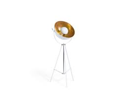 Stehlampe Weiss Gold 165 Cm Thames Ii Beliani Ch