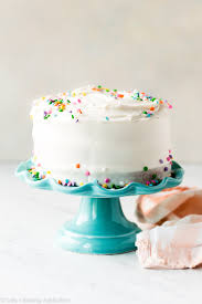 Another food safe simple cake decorating idea is fruit! 6 Inch Cake Recipes Sally S Baking Addiction
