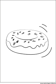 Donut Ausmalbild Malvorlagen