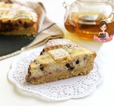 Pasta frolla al cioccolat per il ripieno : Crostata Alla Ricotta Con Gocce Di Cioccolato Tutto Fa Brodo In Cucina