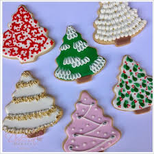 To celebrate jesus' birthday on christmas day many people decorate their homes. Six Different Ways To Decorate Christmas Tree Cookies Dulcia Bakery