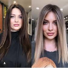 Check out our favorite shades of brunette. Before And After Haircut Styles For 2020 Brown Blonde Hair Brunette To Blonde Brunette Hair Color