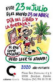 Gracias a los libros podemos escapar de nuestros hogares y trasladarnos a lugares remotos, vivir aventuras. Dia Del Libro En La Libreria Calamo Guia De Zaragoza