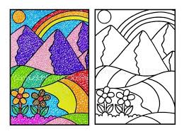 Dibujos para Pintar varias técnicas ??