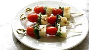 Appetizer ideas for a teenager's birthday party can include hot and cold dishes. Caprese Salad Bites Appetizer Recipe Homemade Food Junkie