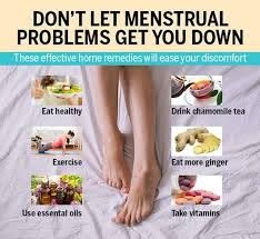 home remes for menstrual problems