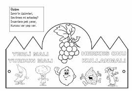 Yerli Mali Boyama Sayfalari Faaliyetler Boyama Kitaplari