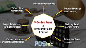 9 Golden Rules Of Restaurant Cost Control The Restaurant Times