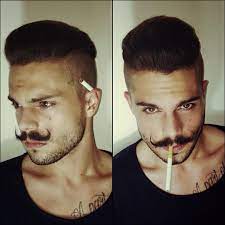 Stefano Tratto On Instagram Have A Nice Evening Guys Flashback Dontsmoke Moustache Check Out Mensfashions Usy Pricheski Muzhskoj Stil