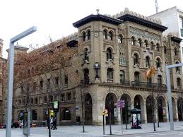 Post Office Correos Of Zaragoza Spain Neo Mudejar Moorish Revival
