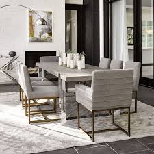 Our dining furniture options have you covered, no matter the size and layout of your room or how many people you need to seat. Modern Desmond Dining Room Set Flint W Cooper Quartz Chairs Modern Dining Room Dining Room Furniture Modern Contemporary Dining Room Sets