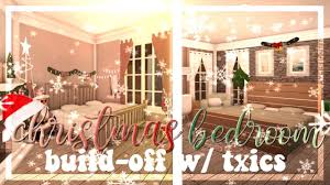 Bloxburg princess toddler s room youtube. Bloxburg Christmas Bedroom Build Off W Txics Important Message Youtube