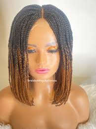 Joanna Box Braids Bob wig