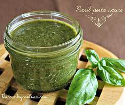 Basil Pesto Without Pine Nuts Recipe Basil Pesto Sauce Pesto Pesto Sauce Recipe