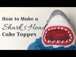 Next, pour the mixture into a greased cake pan, and bake it in a 325°f oven for 40 minutes. How To Make A Shark S Head Cake Topper Youtube Shark Cake Pops Shark Cake Cake Pops How To Make