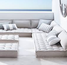 restoration hardware tufted french floor cushions floor seating living room floor seating floor cushions