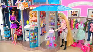 Amazing Barbie Doll Shopping Mall Set Up! Pusat Belanja Boneka Barbie Puppe  Einkaufszentrum - Youtube
