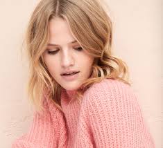 Pull col roulé SENSATION rose fard