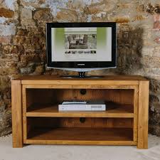 Whether you choose a compact open shelf or closed cabinet, trendy curved glass unit, or a cantilever tv stand you know the style will depend very much on the shape of the room. Lumber Plank Open Tv Unit Rustic Tv Stand From Curiosity Interiors