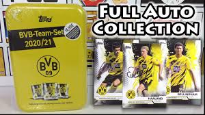 View aston villa squad and player information on the official website of the premier league. Topps Borussia Dortmund Team Set 2020 21 Tin Opening Full Autograph Collection Xl Auto Cards Youtube