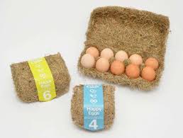 Hay Made Egg Cartons Packaging Emballage Design Alimentaire