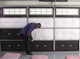 How To Insulate A Garage Door Gargage Garage Renovation Garage Door Insulation Garage Insulation