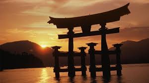 1月1日 厳島神社の日の出 初日の出 宮島 世界遺産