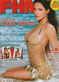 Kelly brook would no doubt have had her neighbours peeking over their garden fence as she stripped off for a steamy calendar shoot in the grounds of her kent home recently. Kelly Brook Magazine Cover Photos List Of Magazine Covers Featuring Kelly Brook Famousfix