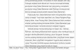 Latihan Sinopsis Novel Darah Titik Di Semantan Ting 2 Otosection
