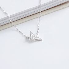 Maybe you would like to learn more about one of these? 100 S925 Sterling Silver Elegant Origami Crane Necklace Paper Crane Charm Pendant Charm Jewelry Buy Silver Pendant Sterling Silver Pendant Necklace Pendant Product On Alibaba Com