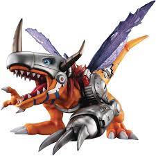 Amazon.com: Megahouse Precious GEM SER Digimon ADV Metal GREYMON PVC Statue  : Toys & Games