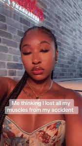 Ebony Muscular Woman Traps