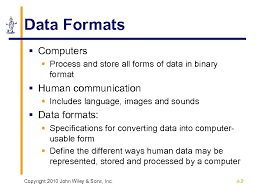 A binary digit, or bit, is the smallest unit of data in computing. Chapter 4 Data Formats The Architecture Of Computer