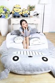 سرير Totoro نماذج أو وسادة حقيبة Pikachu