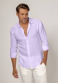 Long Sleeve Button Down Linen Shirt | Regular Fit – Claudio Milano