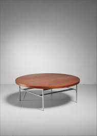 5 out of 5 stars. Large Round George Nelson Coffee Table In Walnut Usa 1950s